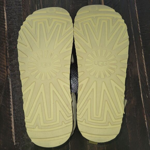 UGG GOLDENSTAR LEMON LEATHER PLATFORM STRAPPY SANDALS WOMEN'S SIZE 10 - Picture 11 of 11